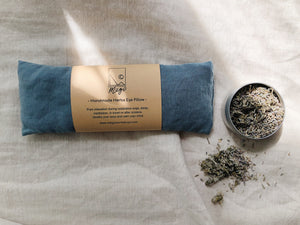 Refillable Handmade Herbs Eye Pillow - Reduce anxiety and depression