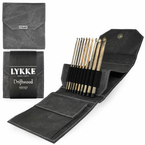 LYKKE CRAFTS Driftwood 6" Crochet Hooks Set