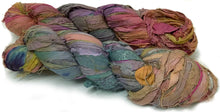 Load image into Gallery viewer, Recycled Sari Ribbon Yarn 100g