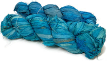 Load image into Gallery viewer, Recycled Sari Ribbon Yarn 100g