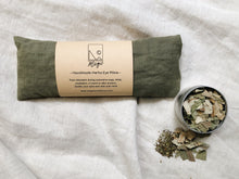 Load image into Gallery viewer, Refillable Handmade Herbs Eye Pillow - Relieve anxiety and fatigue