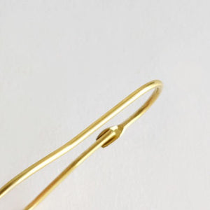 Handmade Brass Brass Brass Tipi Safety Pin