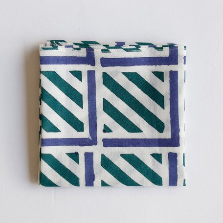 Blockprint Handkerchief Figia Rope