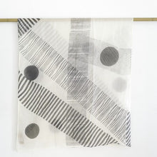 Load image into Gallery viewer, Stripe Dot Thin Stole - Large