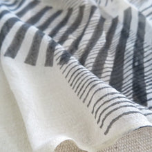 Load image into Gallery viewer, Stripe Dot Thin Stole - Large