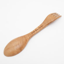 Load image into Gallery viewer, Neem Wood Lunch Cutlery (spoon &amp; fork)