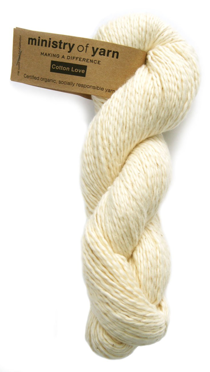 Organic Fair Trade Cotton Love DK Yarn 100g