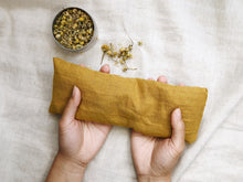 Load image into Gallery viewer, Refillable Handmade Herbs Eye Pillow - Relieve pressure and pain