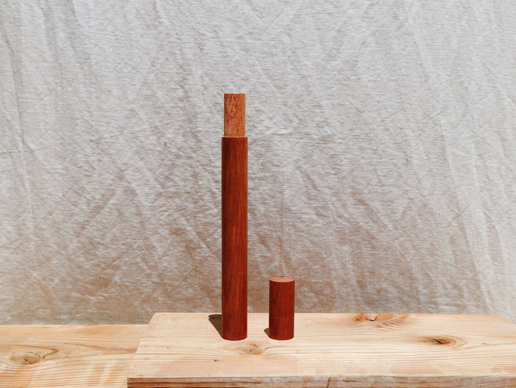 Padauk wooden incense keeper box