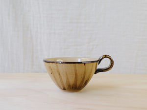 Japanese Mino Ware Star Cup