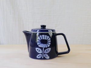 Japanese Blue Flower Pot 塩化ブルー花ポット