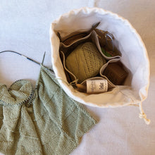 Load image into Gallery viewer, Cotton canvas project bag