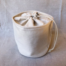 Load image into Gallery viewer, Cotton canvas project bag