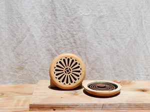 Bamboo coil incense box