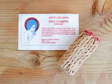Load image into Gallery viewer, Tibetan Incense SAI BABA NAG CHAMPA DHOOP ROPE