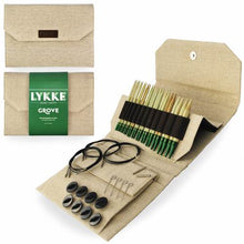 Load image into Gallery viewer, LYKKE KNITTING NEEDLE SET 5&quot;- GROVE
