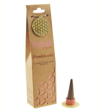 Load image into Gallery viewer, ORGANIC Goodness Incense Cones Set 12 Cones