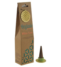 Load image into Gallery viewer, ORGANIC Goodness Incense Cones Set 12 Cones