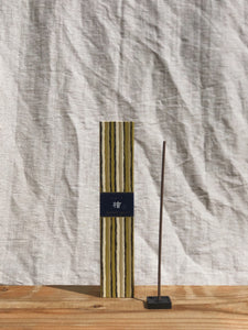 KAYURAGI - Japanese Cypress Incense Set 40 sticks
