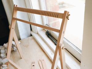 Hand weaving loom kit - Medium (with a PDF weaving for beginners booklet)