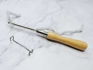 Birch adjustable punch needle tool