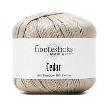 Load image into Gallery viewer, Fiddlesticks - Cedar 50g cotton40% bamboo60%